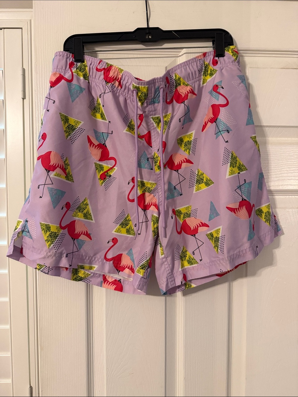 Flamingo swim shorts